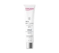 Topicrem - Mela, Crème Jour Unifiante Anti-Taches - Hydrate 24h, Unifie le Teint, Corrige et Prévient l’Apparition des Taches - Double Protection UV + Lumière Bleue, SPF50+ - 40 ml