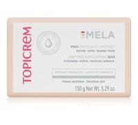 Topicrem Mela Pain Exfoliant Unifiant Peaux Sensibles 150g