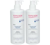 TOPICREM PH5 Shampooing Lait Douceur 2x500 ml