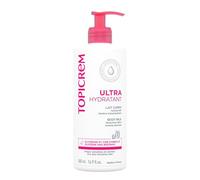 TOPICREM - Soin Corps Ultra-Hydratant 24h Apaisant, Douceur pour Peau Sensible et Sèche, Flacon 500 ml - Lot De 2