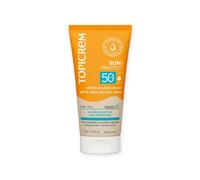 Topicrem Crème mousse Sun Protect Visage – Fini mat SPF50 – 50 ml