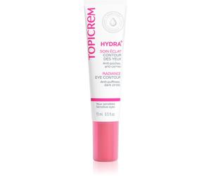 Topicrem UH FACE HYDR Radiance Eye Contour crème illuminatrice yeux anti-cernes noirs 15 ml