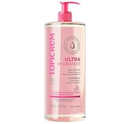 Topicrem - Ultra Hydratant Gel Douche - Nettoie en Douceur, Protège et Hydrate la Peau - Sans Savon, Texture Onctueuse, Odeur Délicate, Peaux Sensibles et Sèches, Fabrication Française - 1000 ml