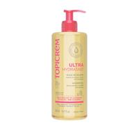 Topicrem - Ultra-Hydratant, Huile de Douche Visage et Corps - 500 ml | Nettoie, Nourrit, Protège - Gel Douche pour Peaux Sensibles, Sèches, Bébés, Enfants et Adultes - Fabrication Française