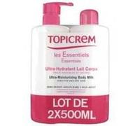 Topicrem Uh Body Lotion 2x500ml Blanc