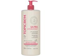 Topicrem - Ultra Hydratant Lait de Douche - 1L | Nettoie en Douceur, Hydrate la Peau - Visage et Corps - Peaux Sensibles, Normales à Sèches - Fabrication Française