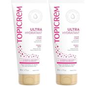 Topicrem - Ultra Hydratant Nacré Corps - Hydrate 24h, Sublime, Illumine la Peau, Léger Voile Nacré - Texture Onctueuse Non Collante, Odeur Délicate, Peaux Sensibles, Fabrication Française - 200 ml