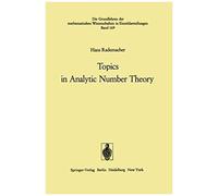 Topics In Analytic Number Theory