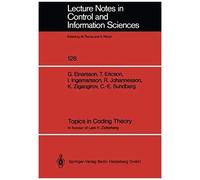 Topics In Coding Theory