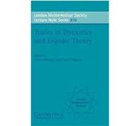 Topics in Dynamics and Ergodic Theory, London Mathematical Society Lecture Note Series S. F. Koliada, Sergey Bezuglyi (Auteur)