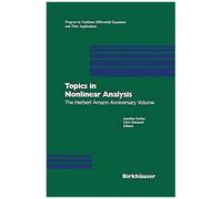 Topics In Nonlinear Analysis