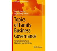 Topics Of Family Business Governance