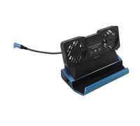 Topiky 10 in 1 USB C Hub Agking Station for Legion Go with Dual Refracte Fans 4K 60Hz HD HD Interface Multimedia Gigabit Ethernet 4 Ports USB 3.0 100W PD M.2 NVME Slot