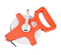 Topiky 30 M Ruban à Mesurer Enrouleur en Plastique Durable (30MM A15C06) | Conception résistante aux intempéries, poignée facile à saisir, mesures double face, outils de jardinage