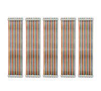 Topiky 5 pièces câble GPIO pour femelle à femelle 40 broches ligne de fil de ruban accessoires informatiques 20 cm(Femme à femme)