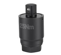Topiky Adaptateur de clé à Torsion Limitée liquet à Douille 3/8", Outil de Conversion de de Torsion, Adaptateur de en Acier traité Thermiquement pour Assemblage Mécanique de Réparation (Je