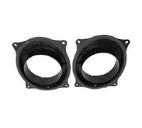 Topiky Adaptateurs D'enceinte de Porte de 6,5 Pouces, Bagues D'espacement | Supports d\'adaptateur de haut-parleur ABS, 2 pièces avec faisceau de câbles, remplacement Direct pour Levin