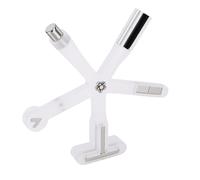 Topiky Aimant à Ongles en Forme D'étoile de Mer 8 en 1 avec Housse en | Nail Art Magnet Tool, Non Slip Handle, Cat Eye Polish Magnet Stick for Salon Use