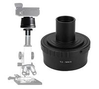 Topiky Anneau Adaptateur oculaire de Microscope, Anneau en Alliage d'aluminium Adaptateur convertisseur 23.2mm T Monture oculaire de Microscope pour M4/3 Mount caméra sans Miroir