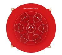 Topiky Antenne Patch Triple Alimentation 5.8Ghz PCB Rouge, Réseau Fixe à
