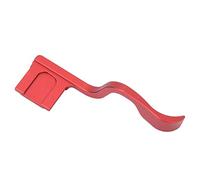 Topiky Appareil Photo poignée de Pouce, Support en Alliage d'aluminium Portable Support de poignée de Pouce pour A7M2 M3 A7R2 A9 caméra sans Miroir(Rouge)