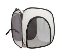 Topiky Boîte de Séchage Pliable Portable pour Animaux de Compagnie, pour Chats et Chiens, Caisse de Toilettage pour Sèche-Cheveux électrique Rapide avec Forte Puissance de Séchage, Tente de Cage