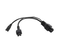 Topiky Câble Adaptateur en Y C6 vers C7, 30cm, pour Alimentation