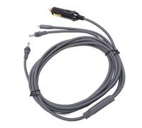 Topiky Câble d'alimentation Allume-Cigare pour Voiture, Câble Robuste 18 AWG, Chargeur Universel 12 V/24 V pour équipement Satellite. (10 m)