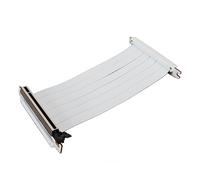Topiky Câble D'extension PCIE 3.0 X16, Câble élévateur PCIE 3.0, Câble D'extension Flexible à Double Connecteur inversé Haute Vitesse à 180 Degrés pour Carte Graphique GPU PCIE 3.0 X16