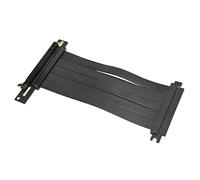 Topiky Câble D'extension PCIE 4.0 X16, Câble D'extension de Carte Graphique PCIE 4.0 X16 Haute Vitesse 128 Gbps, Adaptateur à 90 Degrés, Plug and Play (50 cm)