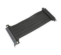 Topiky Câble Riser PCIE 4.0 X16, Câble D'extension de Carte Graphique PCI Express Riser Extender Haute Vitesse Flexible à Angle Droit PCIE Port GPU, 128 Gbps, Plug and Play (60cm)