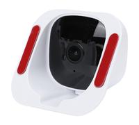 Topiky Caméra de Fenêtre 2K sans Perçage, Caméra de sécurité Intérieure sans Fil WiFi 5G/2,4G, Surveillance Extérieure à Travers la Vitre, Vision Nocturne, Sirène de Détection de