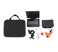 Topiky Caméra de Pêche sous-Marine, 5 MP HD 4,3 Pouces, écran 1500 Nits avec Objectif Grand Angle 195 °, Câble de 30 M, pour Bateau, Pêche sur Glace, Pêche à Terre, Aquaculture