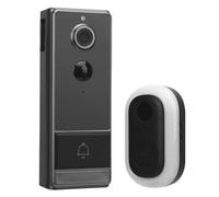 Topiky Caméra de Porte de Porte Vidéo sans Fil 1080p, Came de Surveillance Extérieure Intelligente, Système D'interphone de Porte Vidéo IP sans Fil, Vue en Direct avec Une Conversation