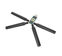 Topiky Carte D'extension 5G Dongle, Carte Dongle 5G, 4 Antennes en Alliage D'aluminium ABS USB3.1 à M.2 Carte clé B pour Module 5G Ordinateur Portable Internet