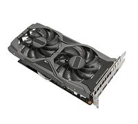 Topiky Carte Graphique GDDR6 6 Go, Horloge GPU 1 785 MHz, 8K HDR, Double Ventilateur de Refroidissement, Résolution 7680 X 4320, avec 192 Bits, pourGTX 1660 Super, PCI Express 3.0 X16,