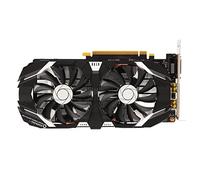 Topiky Carte Graphique GTX 1060, Carte Graphique de Jeu 6 Go/5 Go/3 Go GDDR5, Fréquence Mémoire 192 Bits 4K HDR 8008 MHz, Interface HDMI DVI DP, Ventilateurs Doubles(3 Go)
