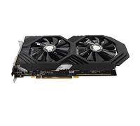 Topiky Carte Graphique RX590, Carte Graphique D'ordinateur 8 Go GDDR5 256 Bits avec Deux Ventilateurs, Carte Vidéo de Jeu RX590 PC 0, PCI Express 3.0 X16, 3DP, Sortie DVI, Interface