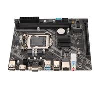 Topiky Carte Mère LGA 1155, Carte Mère DDR3 pour B75, Double Canal PCIe X16 SATA3.0 DDR3 4 USB2.0 2 USB3.0 Alimentation Triphasée LGA 1151 Carte Mère pour Ordinateur PC
