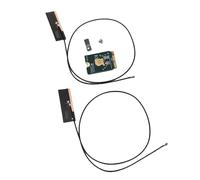 Topiky Carte sans Fil WiFi 6E, S'étendez à Tri Band 6 GHz / 5 GHz / 2,4 GHz M.2 NGFF Wireless Bluetooth5.2, 4200 Mbps pour Ordinateur Portable avec Double Antenne 8DBI, Adaptateur