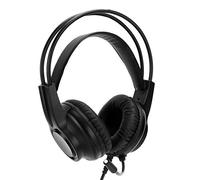 Topiky Casque de Jeu sur L'oreille, Casque Micro Filaire Casque de Jeu Écouteur monté sur Casque Casque de Bureau pour Ordinateurs Portables et Plus (Noir)