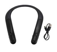 Topiky Conférencier Bluetooth en Couvre-Cou, Haut-Parleur de Cou à Coude Portable sans Fil, Son 3D Stéréo, 12 Heures de Jeu, Faible Latence pour Les Jeux, Haut-Parleur Sportif