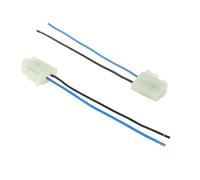 Topiky Connecteur de Faisceau de Câbles pour Ventilateur de Refroidissement électrique, Prise en Queue de Cochon, 2 Bornes 18awg, Connexion Rapide pour Véhicule