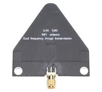 Topiky Connecteur UWB Antennaewith AMA K, 2,35 2,55 GHz et 5,5 6,0 GHz Dual Band High Gain 6 7 DB Ultra Wide Band Antenne pour Les Drones Professionnels et la Course FPV