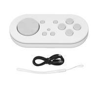 Topiky Contrôleur sans Fil, GamePad Compact Portable avec des Clés de Contrôle Sensible pour L'application Anki, Compatible avec IOS (WHITE)
