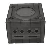 Topiky Coque de Remplacement pour Console de Jeux NGC GC - Ensemble Complet de Protection en Plastique ABS - Pièces de Rechange et Accessoires pour Console (Noir Transparent)