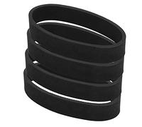 Topiky Courroie en Caoutchouc de Remplacement pour Aspirateur Avalir | Ceinture d\'aspiration flexible, taille standard, paquet de 4, convient à Avalir 2 Sentria, matériau en caoutchouc longue