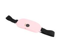 Topiky Coussin Chauffant électrique Rose, Ceinture Chauffante, Enveloppe Chauffante Portable avec 3 Modes de Vibration, Batterie 1200 MAh Rechargeable, Chauffage Rapide pour la Maison, le Bureau, le