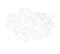 Topiky Cuillères à Mesurer en Plastique de 5ml, Petite Cuillère pour Cuillère à Médicaments d'engrais en Poudre, Mini pour Fournitures de Jardinage et épices 50 Pièces