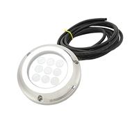 Topiky Éclairage Sous marin à LED, Lumières LED étanches IP68 pour Bateaux Marins, 9 Lumières LED Sous marines LED pour Bateaux, Yachts, Bateaux de Croisière, Voiliers, Pontons (Lumière bleue)